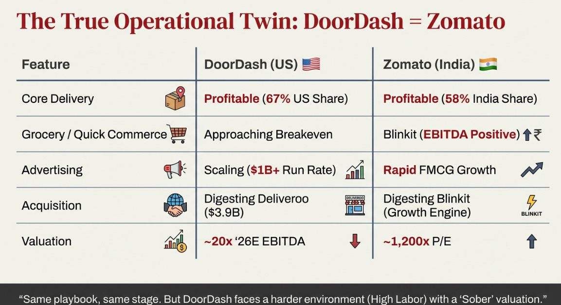 DoorDash Q4 2025: The Meituan Referendum and the Digital Shelf