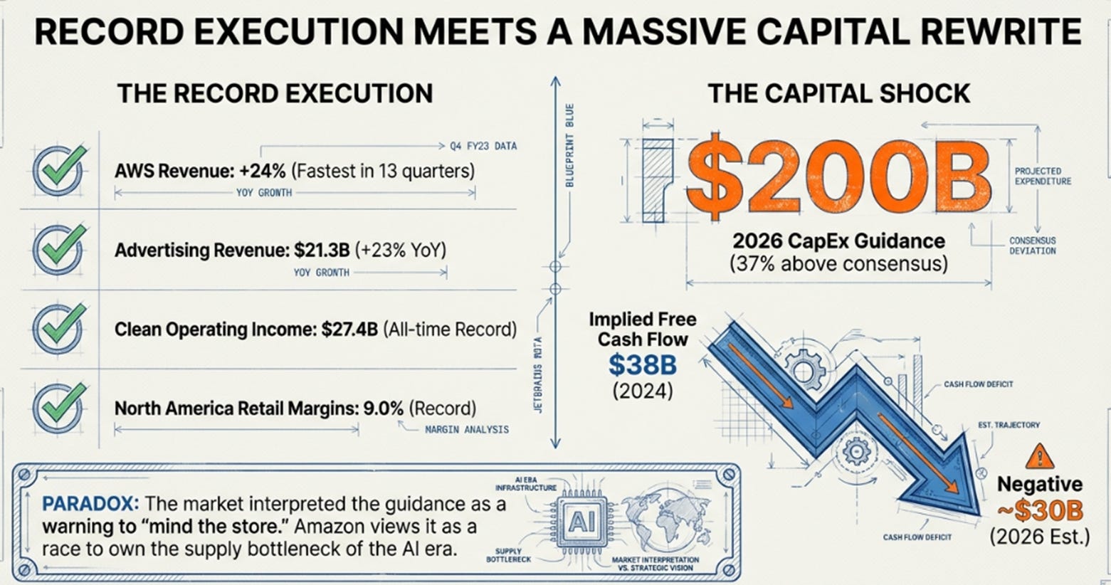 Amazon Q4 2025: Record execution, meets a $200B capital commitment