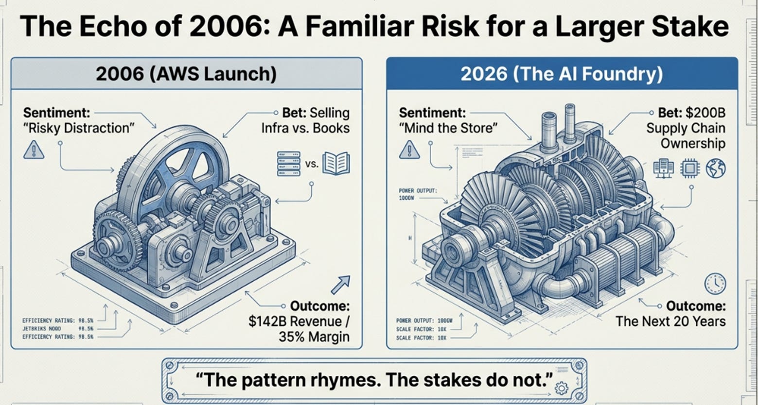 Amazon Q4 2025: Record execution, meets a $200B capital commitment