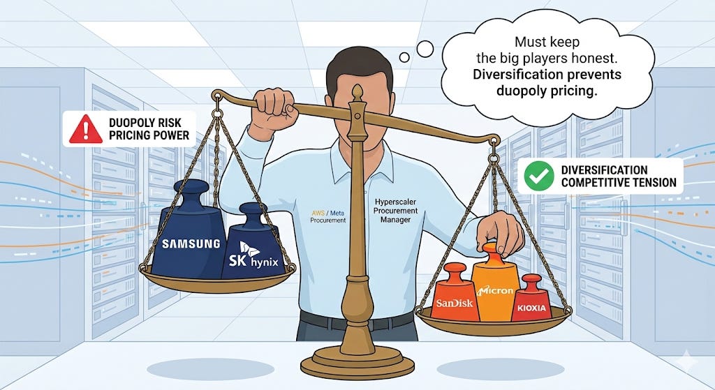 Sandisk: Between HBM and Hard Drives