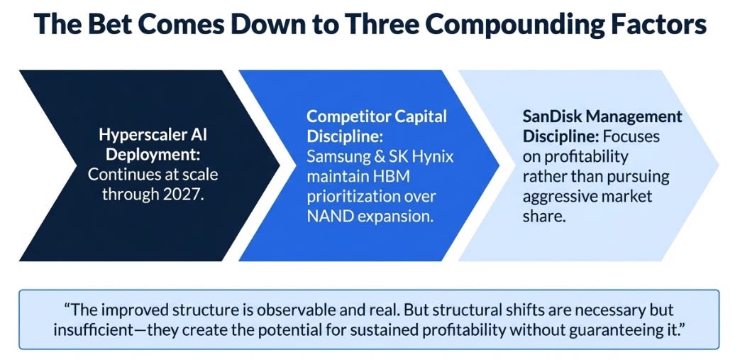 Sandisk: Between HBM and Hard Drives