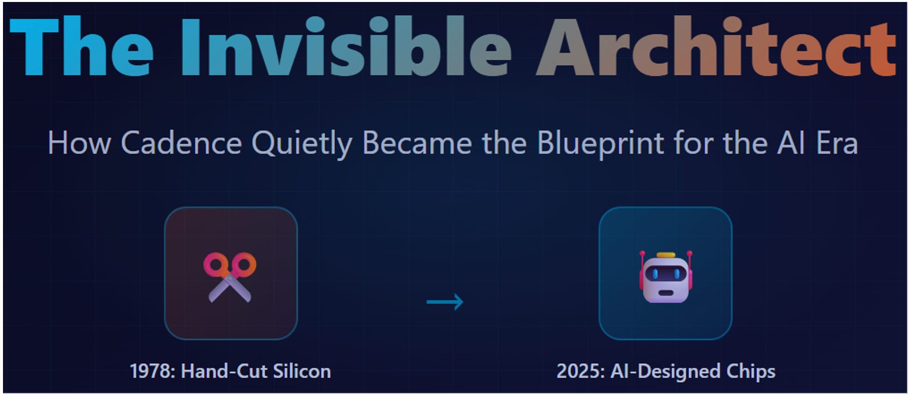The Invisible Architect: How Cadence Quietly Became the Blueprint for the AI Era
