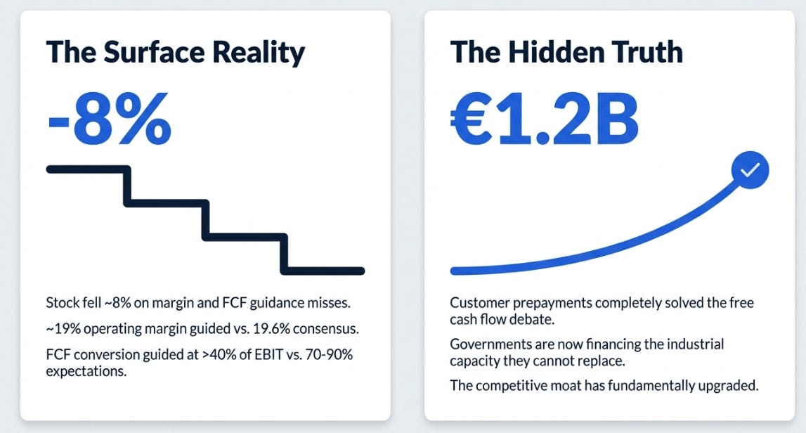 Rheinmetall 4Q25 Earnings: The Moat Got Deeper While We Weren't Looking